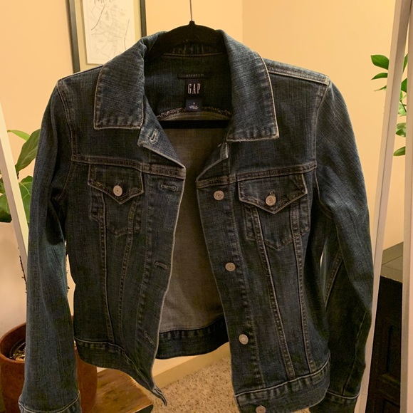 GAP Denim Stretch Jacket - Size Small - Picture 5 of 5